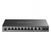 Switch TP-Link Mercusys MS112GMP 2x GLAN, 8x GLAN s PoE+, 2x SFP, 110W Switch TP-Link Mercusys MS112GMP 2x GLAN, 8x GLAN s PoE+, 2x SFP, 110W