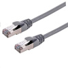 C-TECH CB-PP6A-3 patch, Cat6a, S/FTP, 3m, šedý C-TECH CB-PP6A-3 patch, Cat6a, S/FTP, 3m, šedý