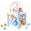 Ecotoys vzdelávacia kocka Sorter modrá Ecotoys vzdelávacia kocka Sorter modrá