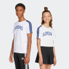 ADIDAS Detské bavlnené tričko ADIDAS biele 13-14 r (164 cm) ADIDAS Detské bavlnené tričko ADIDAS biele 13-14 r (164 cm)