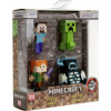Minecraft 4Pack Jada kovové sada 4 druhov 6 cm Minecraft 4Pack Jada kovové sada 4 druhov 6 cm