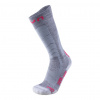 UYN SKI TOURING SOCKS LADY S050 SILVER/FUCHSIA Veľkosť ponožky: 41/42 UYN SKI TOURING SOCKS LADY S050 SILVER/FUCHSIA Veľkosť ponožky: 41/42