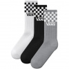 Vans Ponožky VANS Classic Check Crew M VN000QBUY281 Vans Ponožky VANS Classic Check Crew M VN000QBUY281
