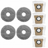 Vrecká a mopy pre Dreame L10 L20 do Xiaomi Vacuum X10 X10+ X20+ | 8 ks Vrecká a mopy pre Dreame L10 L20 do Xiaomi Vacuum X10 X10+ X20+ | 8 ks