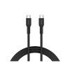 Canyon OnWire CCAP60CL, 1 m, kábel nab. a synchr., USB-C / USB-C, 60W PD, 480Mbps, opletený, čierny CND-CCAP60AB10B Canyon OnWire CCAP60CL, 1 m, kábel nab. a synchr., USB-C / USB-C, 60W PD, 480Mbps, opletený, čierny CND-CCAP60AB10B