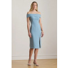 Lauren Ralph Lauren šaty s odhalenými ramenami 253982166 modrá 34 Lauren Ralph Lauren šaty s odhalenými ramenami 253982166 modrá 34