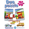 Puzzle duo mix 8x2ks - auto Puzzle duo mix 8x2ks - auto