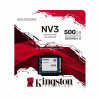 Kingston NV3 SSD 500GB M.2 2230 PCIe 4.0 NVMe Kingston NV3 SSD 500GB M.2 2230 PCIe 4.0 NVMe