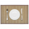 vidaXL Bambusové prestieranie, 6 ks, 30 x 45 cm, hnedé vidaXL Bambusové prestieranie, 6 ks, 30 x 45 cm, hnedé