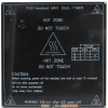 Topná podložka MK3, 214 × 214 × 3 mm, 12–24 V, 120 W Topná podložka MK3, 214 × 214 × 3 mm, 12–24 V, 120 W