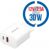 INTENSO W30AC, 2x USB A/C, Nabíjačka, 30W, biela 7803012 INTENSO W30AC, 2x USB A/C, Nabíjačka, 30W, biela 7803012