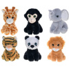 Mikro trading Zvířátko SAFARI velké oči 15 cm Mikro trading Zvířátko SAFARI velké oči 15 cm