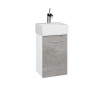 Dreja Skrinka pod umývadlo HOST SZD 35 - N01 Biela lesk / Úchytka T02 / D01 Betón / Pravé Dreja Skrinka pod umývadlo HOST SZD 35 - N01 Biela lesk / Úchytka T02 / D01 Betón / Pravé