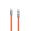 Baseus CCJJ040001 (Dudao L24CL USB-C - Lightning uhlový kábel s otáčaním o 180° 30W 1m - oranžový) Baseus CCJJ040001 (Dudao L24CL USB-C - Lightning uhlový kábel s otáčaním o 180° 30W 1m - oranžový)
