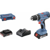 Bosch Professional GSR 18V-21 aku vrtací šroubovák, 18 V, 2.0 Ah Li-Ion vč. 2x aku, kufřík, vč. nabíječky, 06019H100A Bosch Professional GSR 18V-21 aku vrtací šroubovák, 18 V, 2.0 Ah Li-Ion vč. 2x aku, kufřík, vč. nabíječky, 06019H100A