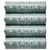 IKEA LADDA nabíjacie batérie AA 2450mAh 1.2V NiMH 4 kusy IKEA LADDA nabíjacie batérie AA 2450mAh 1.2V NiMH 4 kusy