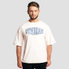 Tričko Boxy Athletic Society Cream - GymBeam Veľkosť: XL 112237-4-XL Tričko Boxy Athletic Society Cream - GymBeam Veľkosť: XL 112237-4-XL