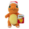 Jazwares Pokémon plyšový zimný Charmander s vianočnou čiapkou 20 cm Jazwares Pokémon plyšový zimný Charmander s vianočnou čiapkou 20 cm