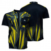 Mission Košeľa Flint - Black & Yellow - XL Mission Košeľa Flint - Black & Yellow - XL