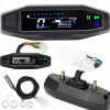 Rýchlomer / Tachometer pre Motocykel Mini LCD Displej Kompaktný Rýchlomer / Tachometer pre Motocykel Mini LCD Displej Kompaktný