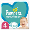 2x PAMPERS Active Baby 4 (9-14 kg) 132 ks MEGA PACK - jednorázové pleny VP-F111701 2x PAMPERS Active Baby 4 (9-14 kg) 132 ks MEGA PACK - jednorázové pleny VP-F111701