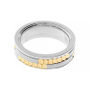 MPM-TIME Nerezový prsteň 6544 (veľkosť 52) - strieborno-zlatej farby - SRI.6544.. IP size52 MPM-TIME Nerezový prsteň 6544 (veľkosť 52) - strieborno-zlatej farby - SRI.6544.. IP size52