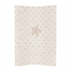 Ceba Prebaľovacia Podložka 2-Hranná Mäkká COSY (50x70) Hviezdy Béžová Ceba Prebaľovacia Podložka 2-Hranná Mäkká COSY (50x70) Hviezdy Béžová