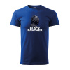Sablio Tričko s potlačou BLACK PANTHER - modré 4XL Sablio Tričko s potlačou BLACK PANTHER - modré 4XL