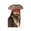 Smiffys Klobouk pirátský s vlasy a šátkem Jack Sparrow Smiffys Klobouk pirátský s vlasy a šátkem Jack Sparrow