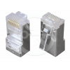 Solarix Konektor RJ45 CAT5E STP 8p8c tieneny neskladany na lanko / 1 ks KRJ45/5SH Solarix Konektor RJ45 CAT5E STP 8p8c tieneny neskladany na lanko / 1 ks KRJ45/5SH