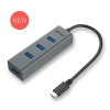 i-tec USB HUB 3.1 Type C METAL/ 4 porty/ USB 3.0/ C31HUBMETAL403 i-tec USB HUB 3.1 Type C METAL/ 4 porty/ USB 3.0/ C31HUBMETAL403