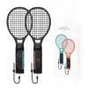 JYS 2x Tenisová raketa Badmintonová raketa Tenis - Joy-con Nintendo Switch 2 / NS2 / ns2266 / Černá JYS 2x Tenisová raketa Badmintonová raketa Tenis - Joy-con Nintendo Switch 2 / NS2 / ns2266 / Černá