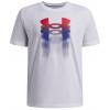 Under Armour | Under Armour Logo Blur SS Kids | biela| XL Under Armour | Under Armour Logo Blur SS Kids | biela| XL
