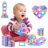 MAGNETICKÉ BLOKY 3D MAGNETICKÉ 40KS VZDELÁVACÍ PANEL KREATÍVNY DARČEK PRE VEK 3+ MAGNETICKÉ BLOKY 3D MAGNETICKÉ 40KS VZDELÁVACÍ PANEL KREATÍVNY DARČEK PRE VEK 3+