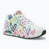 Dámske topánky SKECHERS JGoldcrown Uno Spread The Love white/multicolor Dámske topánky SKECHERS JGoldcrown Uno Spread The Love white/multicolor