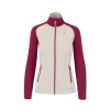 Mikina KARPOS Ambrizzola W Full-Zip pristine/beet red S Mikina KARPOS Ambrizzola W Full-Zip pristine/beet red S