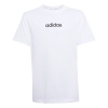 adidas Logo T Shirt Junior White/Black Lin 7-8 Years adidas Logo T Shirt Junior White/Black Lin 7-8 Years