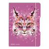 Herlitz College blok poznámkový Wild Animals A4 linajkový rys 80 listov Herlitz College blok poznámkový Wild Animals A4 linajkový rys 80 listov