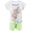 Dievčenské pyžamo DISNEY FROZEN SEASON bielo-zelené Veľkosť: 104 Dievčenské pyžamo DISNEY FROZEN SEASON bielo-zelené Veľkosť: 104