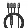Dobíjecí kabel 3v1 Lost Vape (Černý) Dobíjecí kabel 3v1 Lost Vape (Černý)