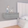 vidaXL Nástenný nočný stolík sivý sonoma 40x30x15 cm spracované drevo vidaXL Nástenný nočný stolík sivý sonoma 40x30x15 cm spracované drevo