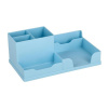 TIPTOP OFFICE stojan na perá a kancelárske drobnosti, 6 priehradiek, plastový, pastelovo modrý TIPTOP OFFICE stojan na perá a kancelárske drobnosti, 6 priehradiek, plastový, pastelovo modrý