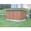 Záhradný domček TOOL SHED 4×2,5 m – Zlatý dub / RAL7016 Záhradný domček TOOL SHED 4×2,5 m – Zlatý dub / RAL7016