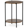 Autronic, Príručný stolík 44x44cm, MDF, staré drevo, CT-G1005 OLW Autronic, Príručný stolík 44x44cm, MDF, staré drevo, CT-G1005 OLW
