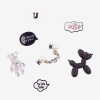 COQUI Amulety - ozdoby na topánky Amuletz Hello Dog mix COQUI Amulety - ozdoby na topánky Amuletz Hello Dog mix