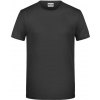 DAIBER JN 8002 / Pánske tričko z bio bavlny - black L DAIBER JN 8002 / Pánske tričko z bio bavlny - black L
