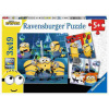 Ravensburger - Puzzle 3x49 Mimoni - 40-99 dielov Ravensburger - Puzzle 3x49 Mimoni - 40-99 dielov