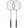 Spokey BADMNSET1 Sada na bedminton - 2 x raketa, košíček, obal Spokey BADMNSET1 Sada na bedminton - 2 x raketa, košíček, obal