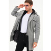 PLT8371 DEWBRRY MENS COAT-GREY čierna | šedá S dewberry 2465430537966 PLT8371 DEWBRRY MENS COAT-GREY čierna | šedá S dewberry 2465430537966