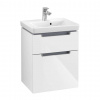 Villeroy & Boch Subway 2.0 Umývadlová skrinka, 49x59x38 cm, 2 zásuvky, Glossy White A90710DH Villeroy & Boch Subway 2.0 Umývadlová skrinka, 49x59x38 cm, 2 zásuvky, Glossy White A90710DH